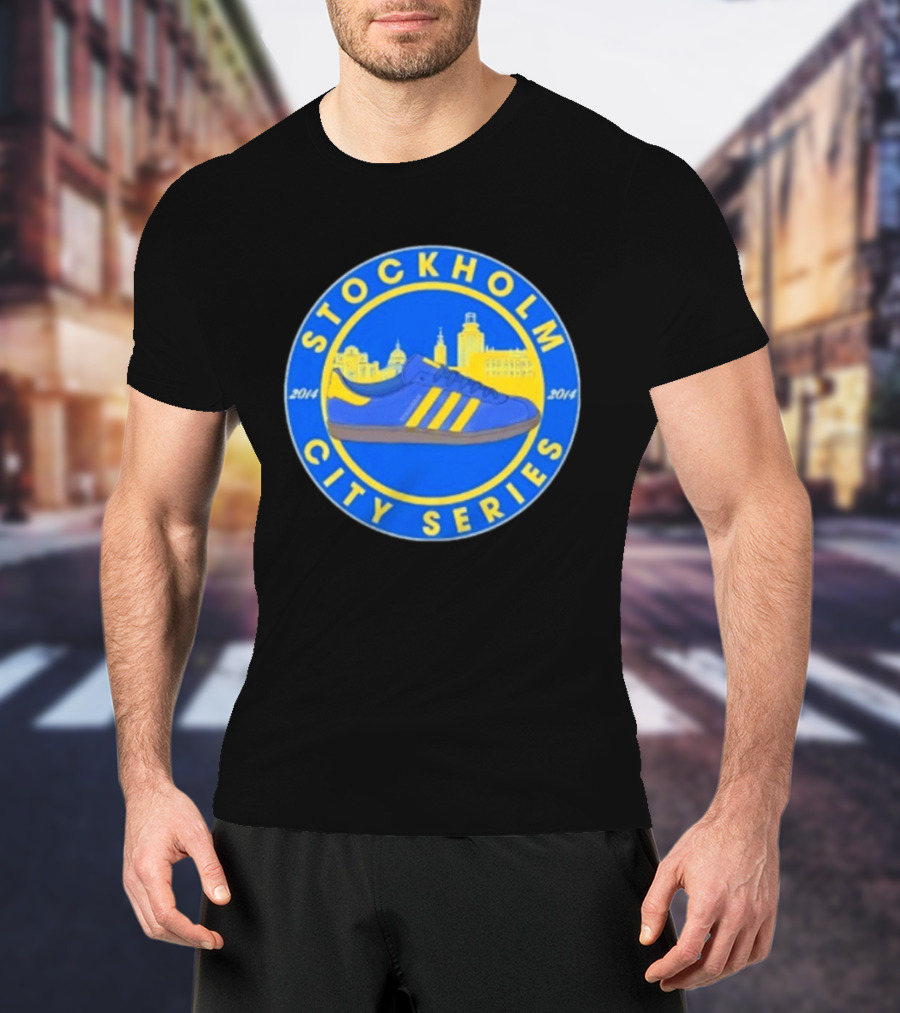 Stockholm City Series Adidas Sneaker 2014 Skyline T-Shirt
