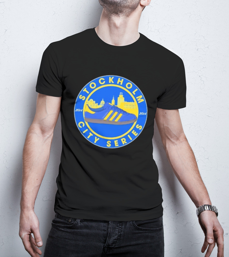 Stockholm City Series Adidas Sneaker 2014 Skyline T-Shirt