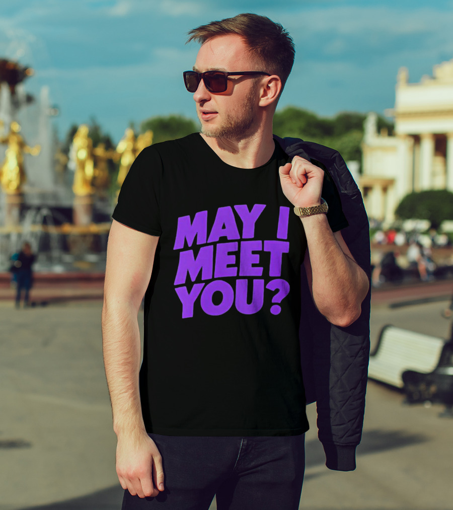 May I Meet You Question T-Shirt
