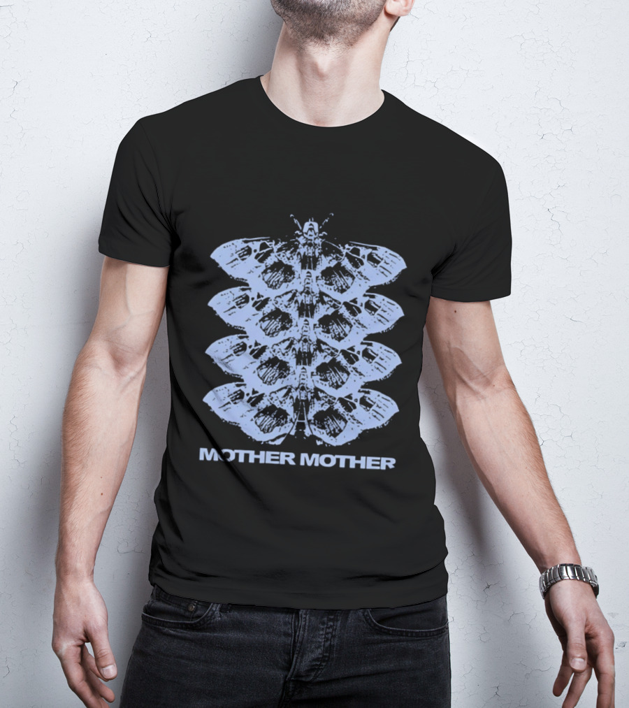 Mother Mother Moth Stack Indie Rock Band T-Shirt