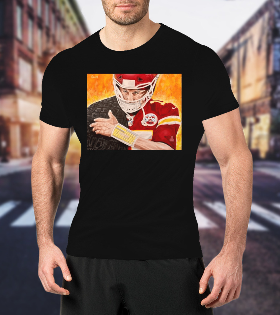 NFL Patrick Mahomes Kansas City Chiefs Player T-Shirt