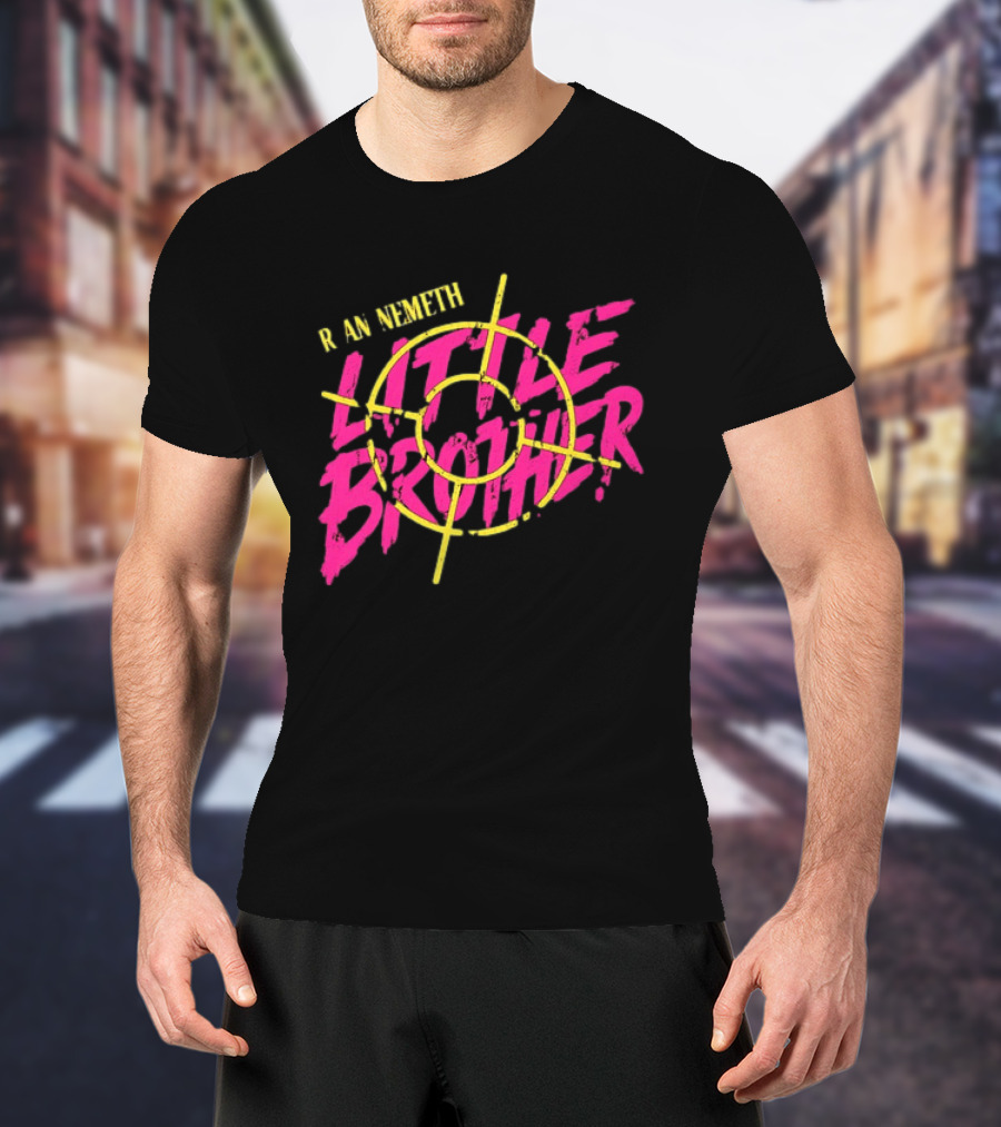 Ryan Nemeth Little Brother Target Wrestling AEW T-Shirt