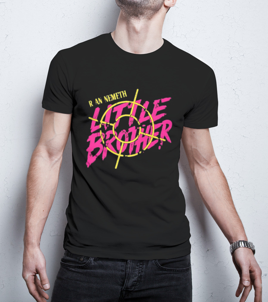 Ryan Nemeth Little Brother Target Wrestling AEW T-Shirt
