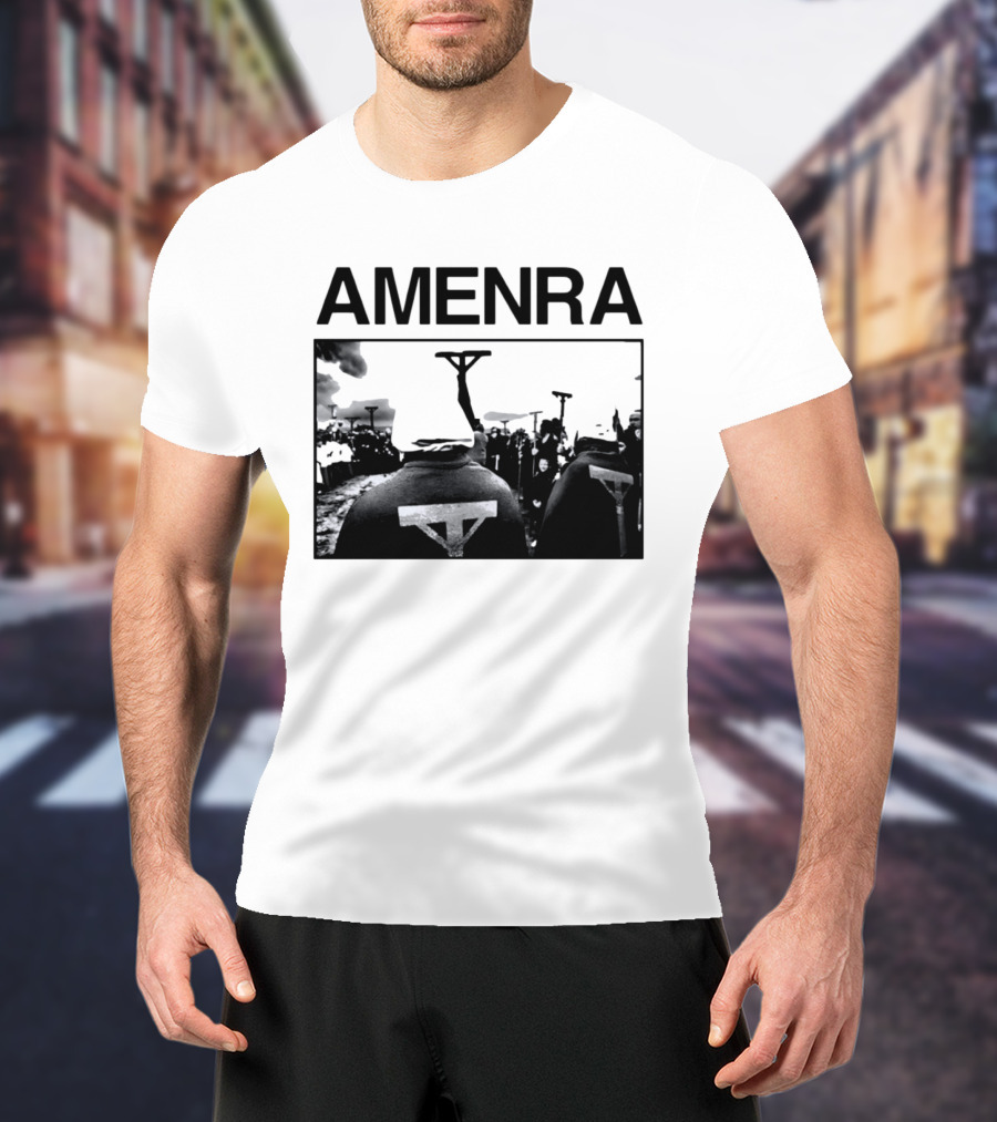 Amenra Ik Vond Je In De Ogen Van Mijn Medemens Crucifix T-Shirt