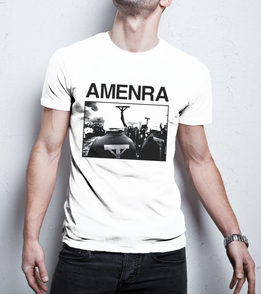 Amenra Ik Vond Je In De Ogen Van Mijn Medemens Crucifix T-Shirt