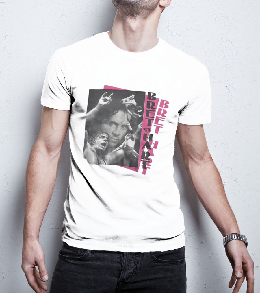 Bret Hit Man Hart WWF Wrestling Legend T-Shirt