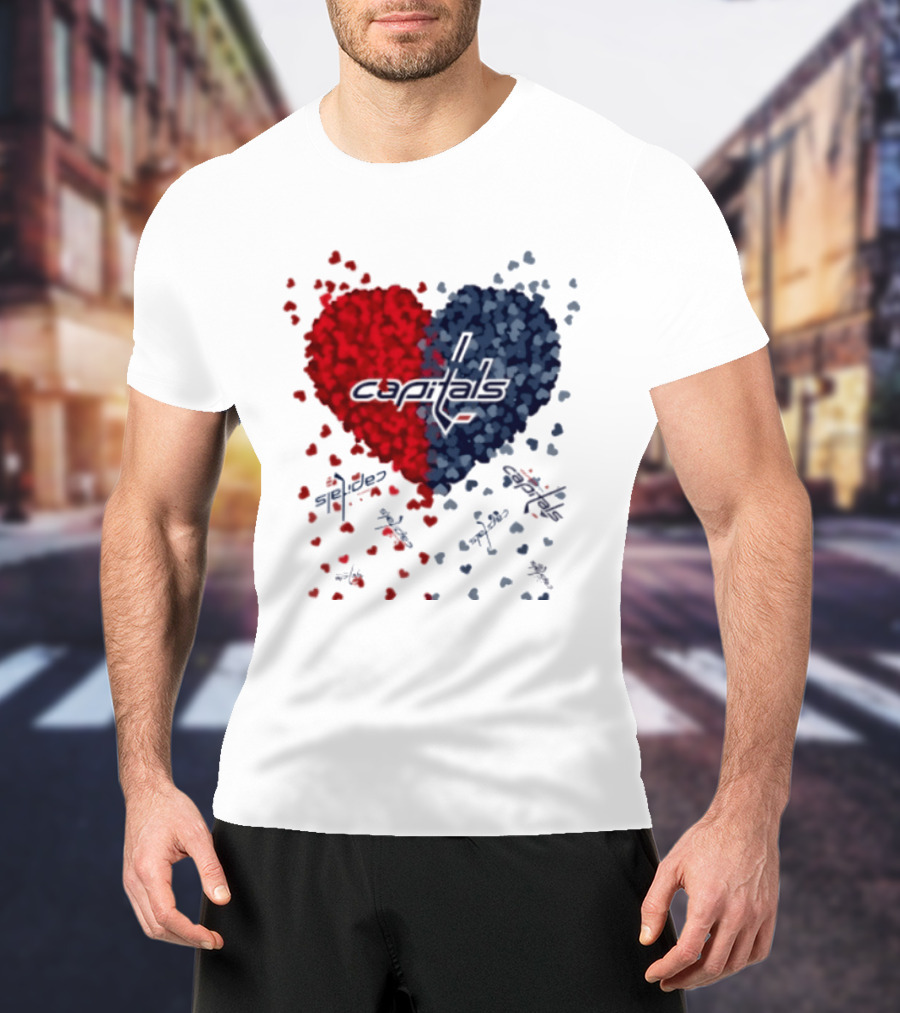 Original Capitals Heart Washington Hockey NHL 2026 T-Shirt