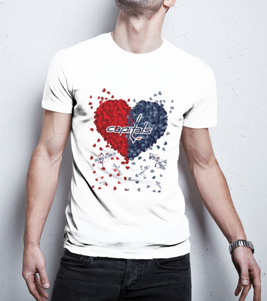 Original Capitals Heart Washington Hockey NHL 2026 T-Shirt