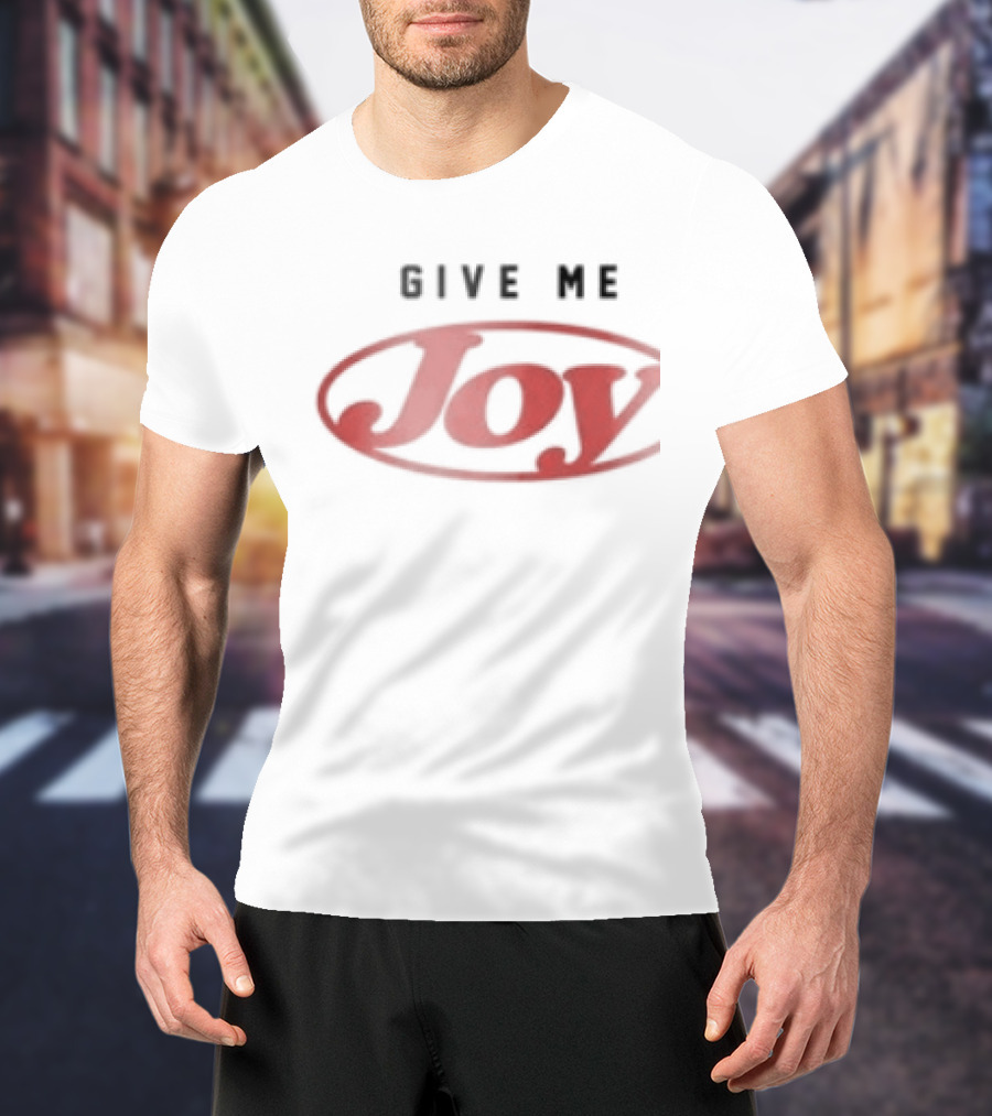Elle Limebear Store Joy Give Me White T-Shirt