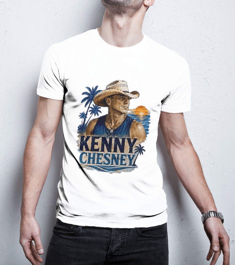 Kenny Chesney Is My Jam Tropical Beach Sunset Vibes T-Shirt