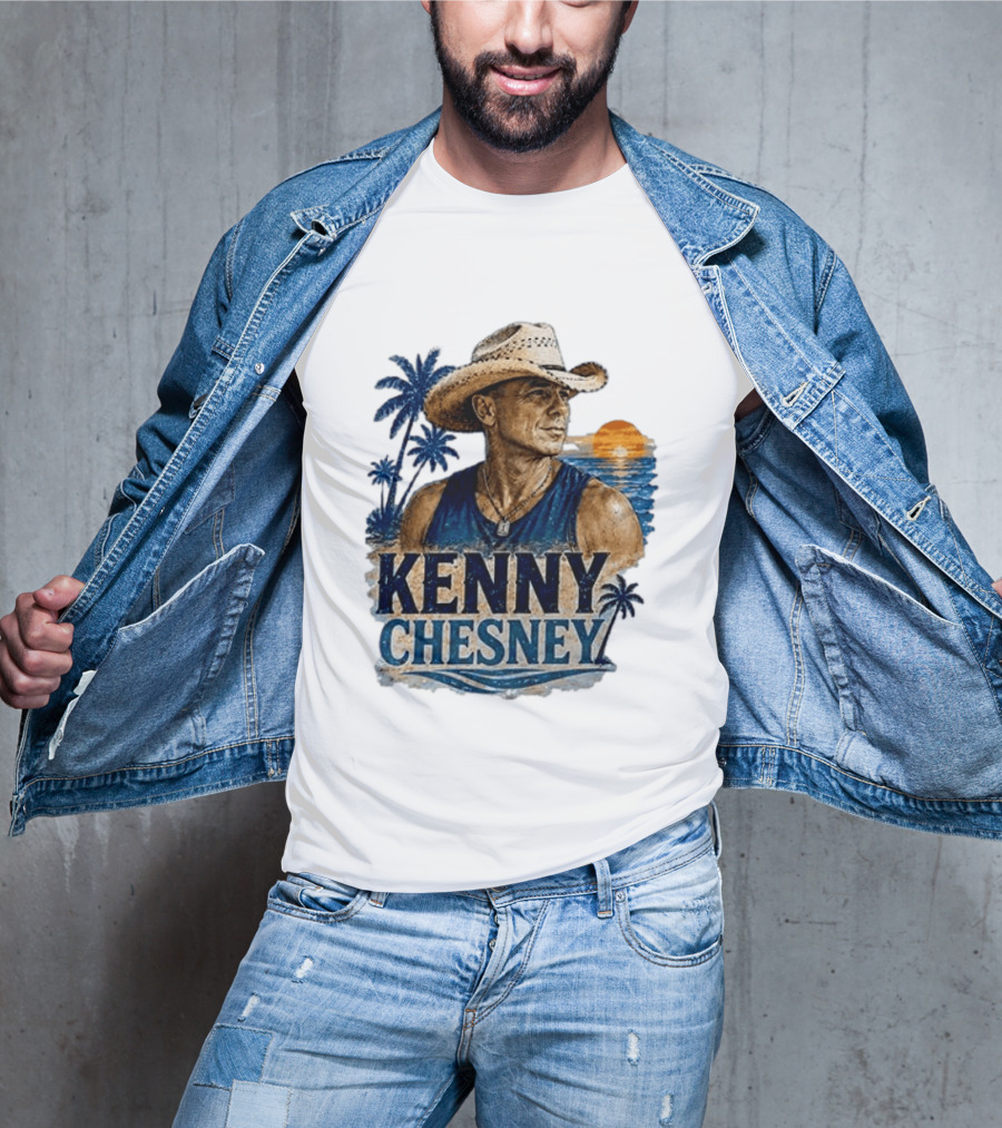 Kenny Chesney Is My Jam Tropical Beach Sunset Vibes T-Shirt