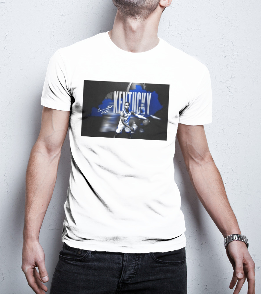 Kentucky Wildcats Committed 2026 Mason Williams Basketball Hype T-Shirt
