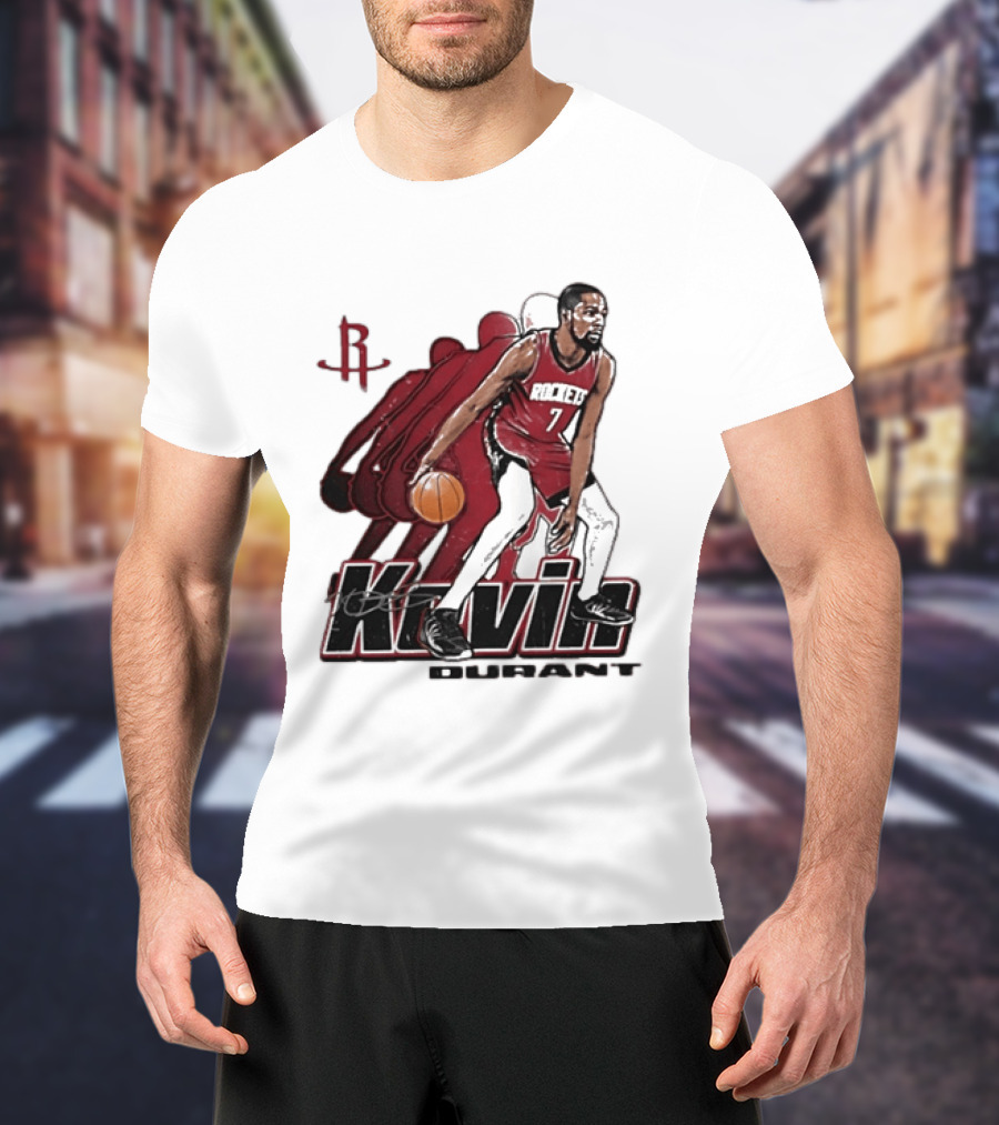 Kevin Durant Houston Rockets 7 Basketball Vibe T-Shirt