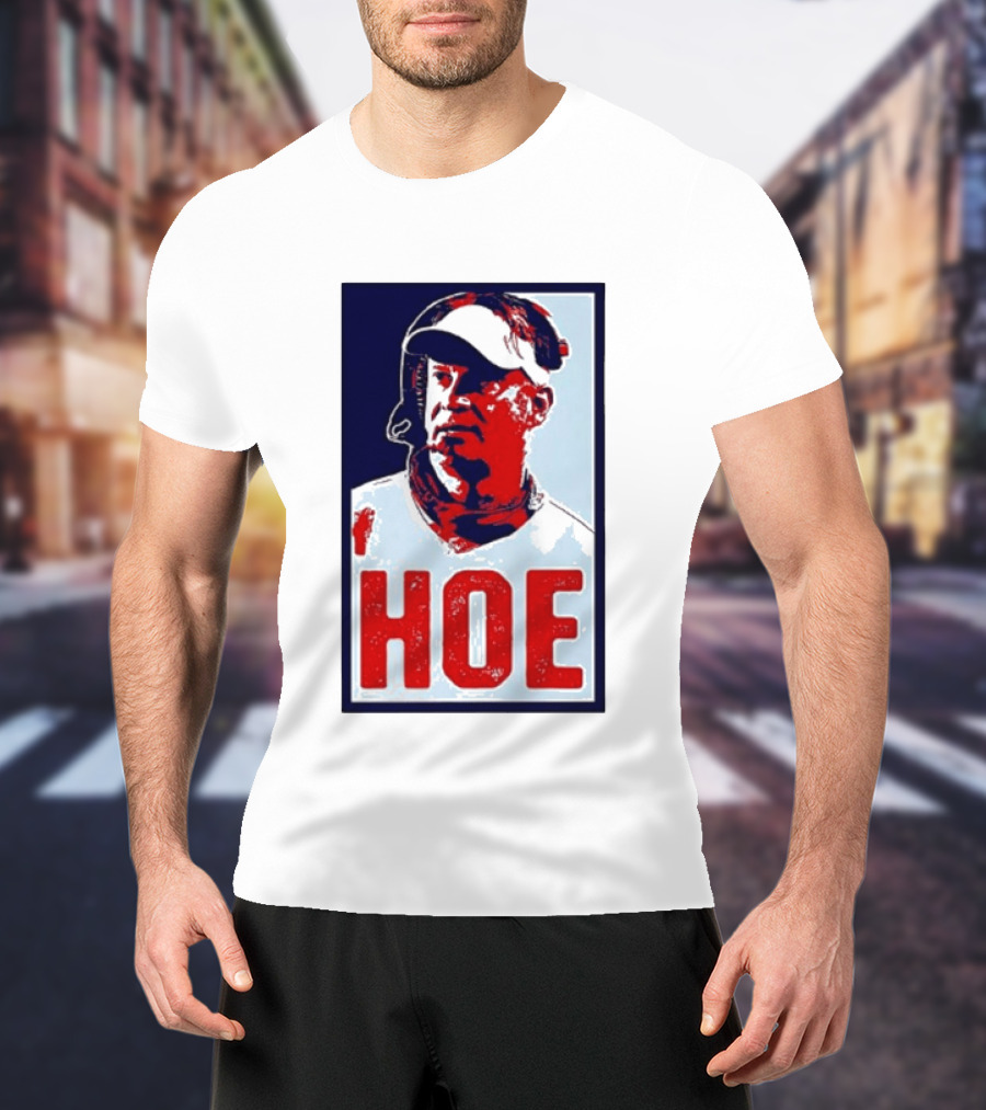 Lane Kiffin Hoe Red Blue Artistic T-Shirt