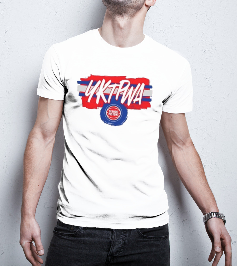 Yktpwa Detroit Pistons Celebration T-Shirt
