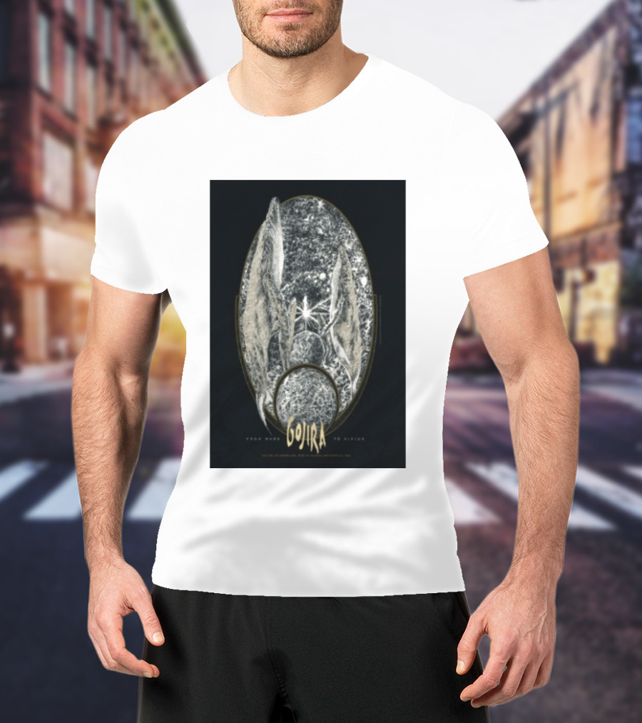 Gojira From Mars To Sirius Saint Herblain France Event December 2 2025 T-Shirt