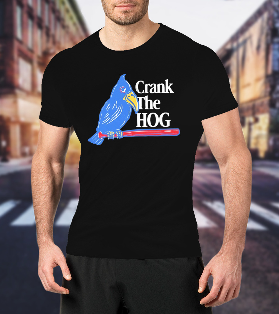 Crank The Hog Villanova Wildcats Basketball Jay Wright NCAA Sports T-Shirt