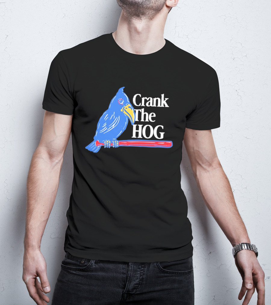 Crank The Hog Villanova Wildcats Basketball Jay Wright NCAA Sports T-Shirt
