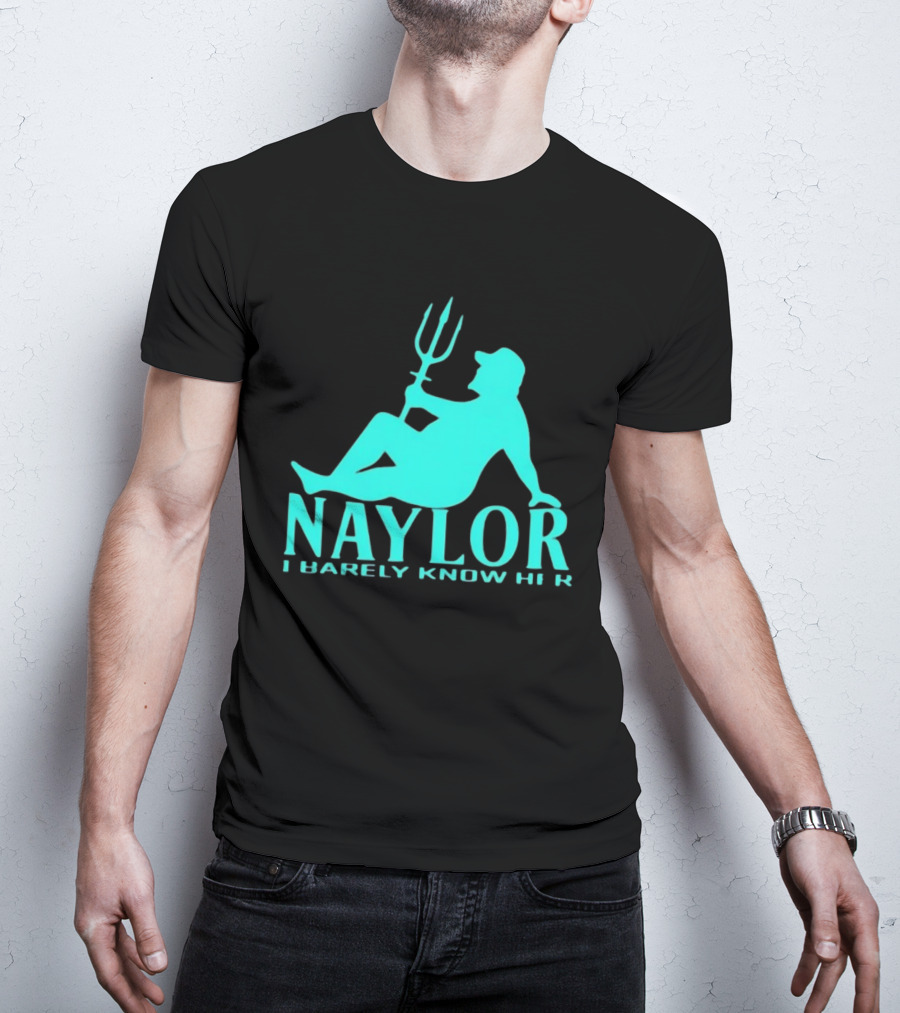 Naylor I Barely Know Her Mariners Trident Pose T-Shirt