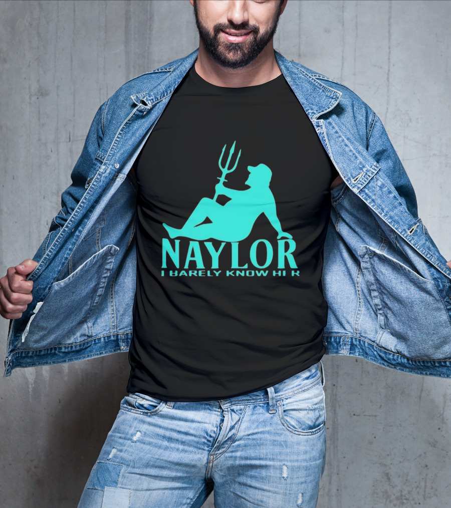 Naylor I Barely Know Her Mariners Trident Pose T-Shirt