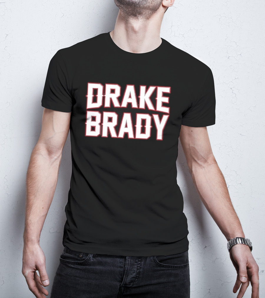 Drake Brady Bold Lettering Sports Fusion T-Shirt