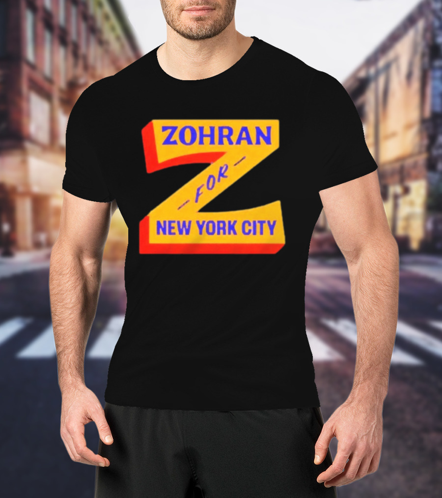 Zohran Mamdani 2025 Z For New York City T-Shirt