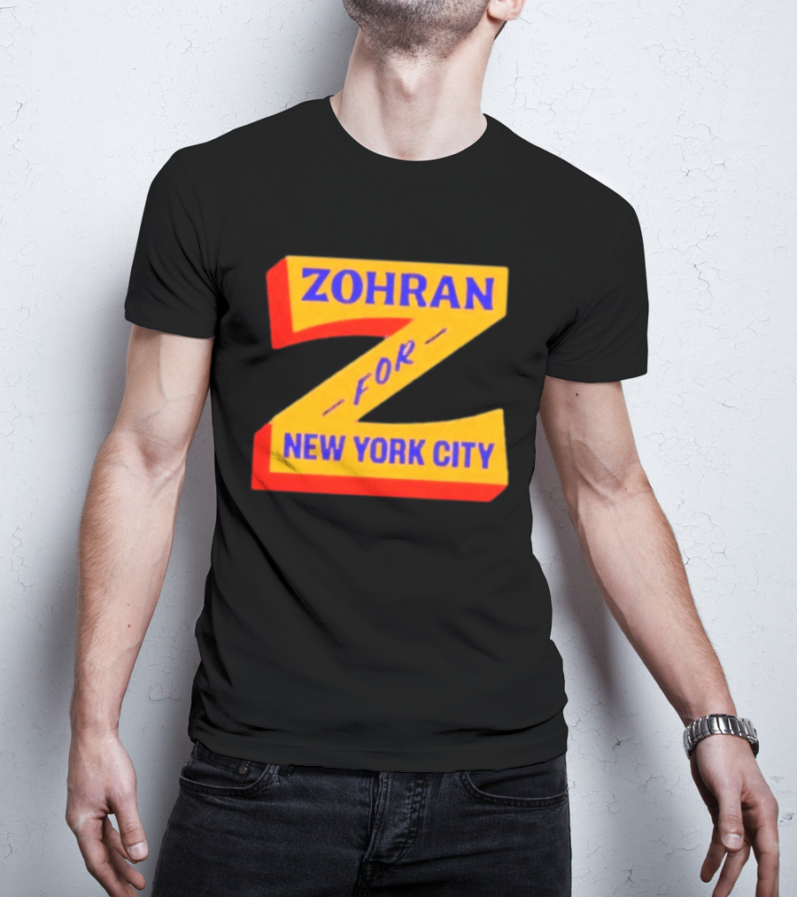 Zohran Mamdani 2025 Z For New York City T-Shirt
