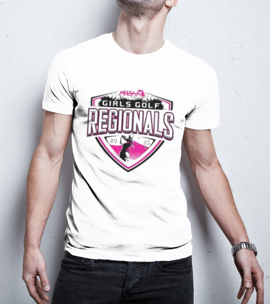 2025 MHSAA Girls Golf Regionals Championship T-Shirt