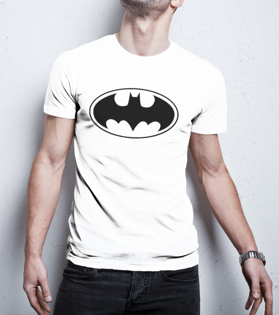 Batman Oval Classic Superhero T-Shirt