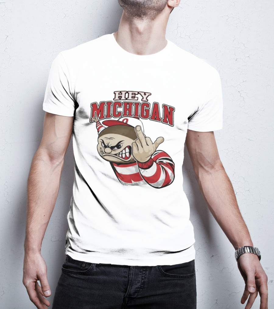 Ishowspeed Hey Michigan Football Rivalry Fan T-Shirt