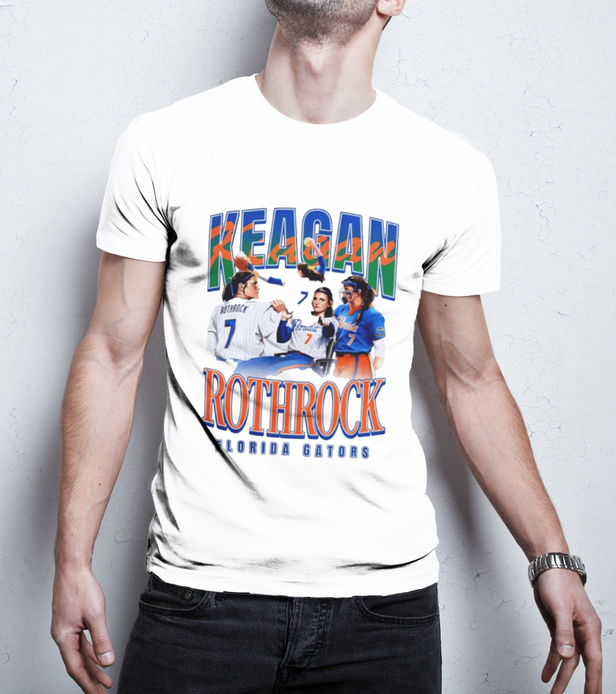 Keagan Rothrock Florida Gators Rothrock 7 Baseball Softball Athlete T-Shirt