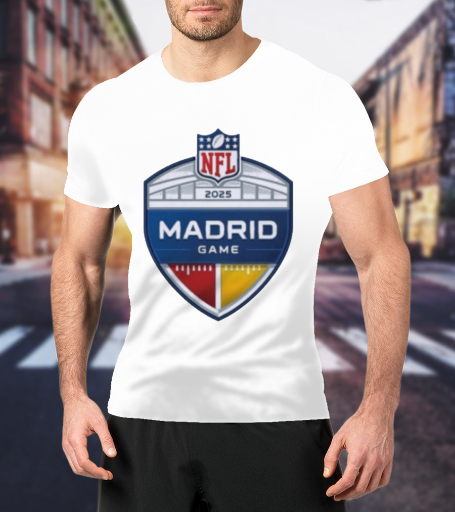 NFL 2025 Madrid Game Event T-Shirt