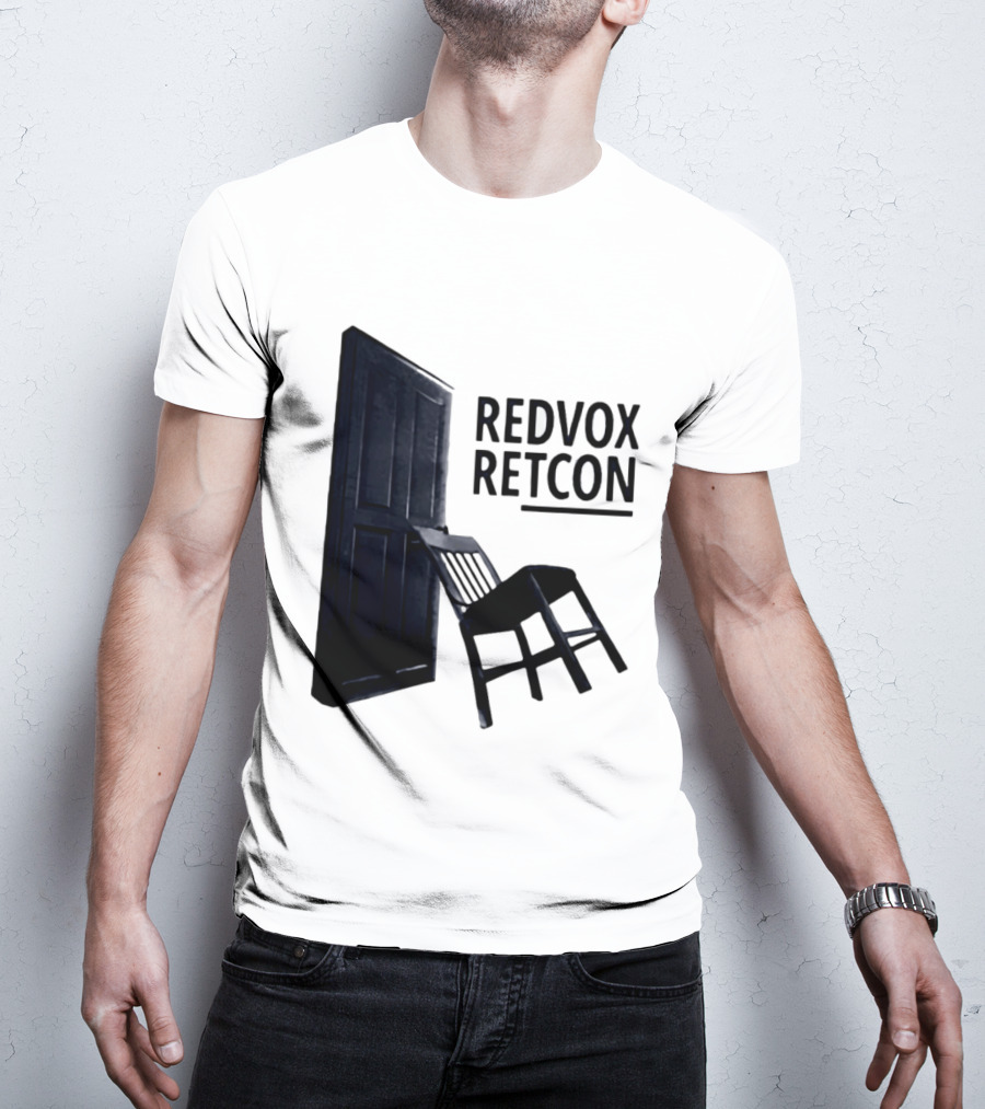 Red Vox Retcon Album Door And Chair T-Shirt