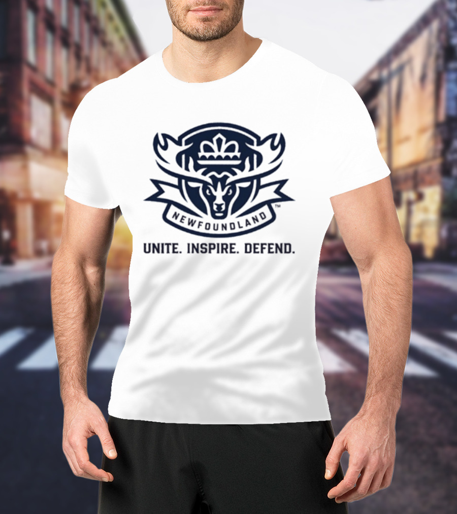 Newfoundland Regiment Unite Inspire Defend 2025 T-Shirt