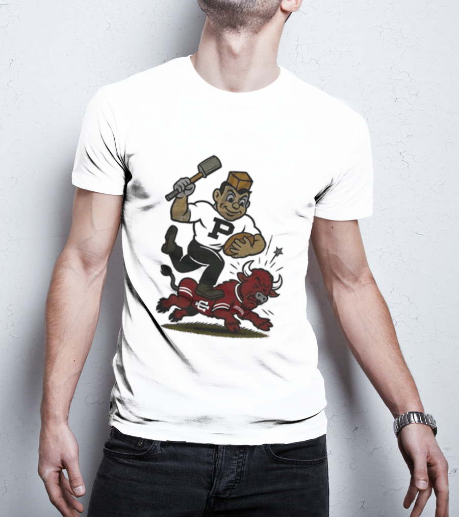 Purdue Boilermakers Crush Indiana Hoosiers NCAA Football Rivalry Victory T-Shirt