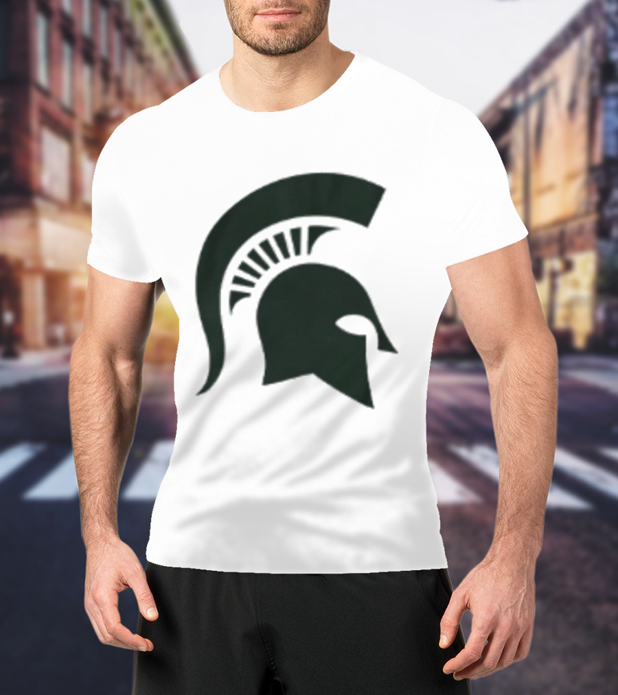 Michigan State Spartans Primary 2025 Iconic Spartan Helmet Trendy T-Shirt