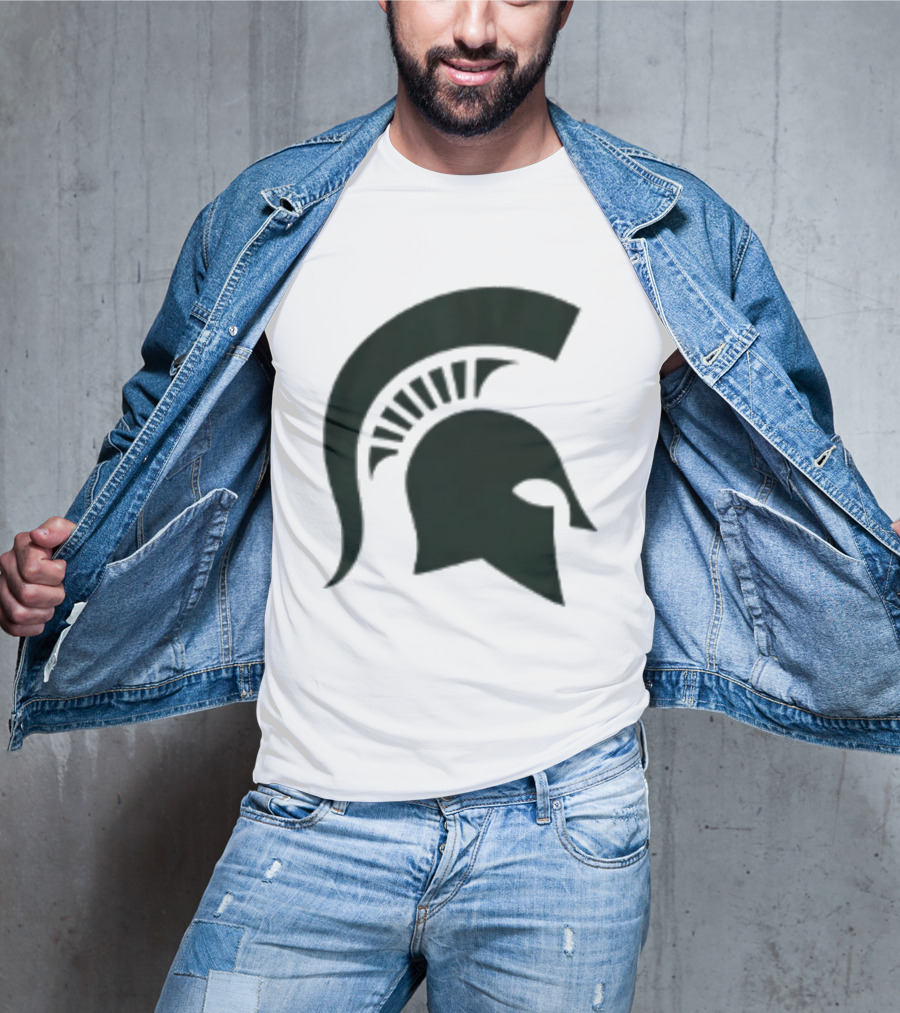 Michigan State Spartans Primary 2025 Iconic Spartan Helmet Trendy T-Shirt