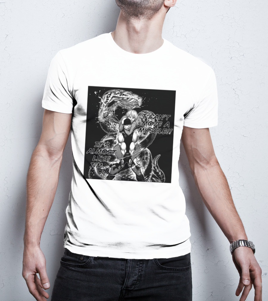 I Can't Move A Muscle It's Almost Like I'm Imai Cosmo Manga Snake Scene T-Shirt