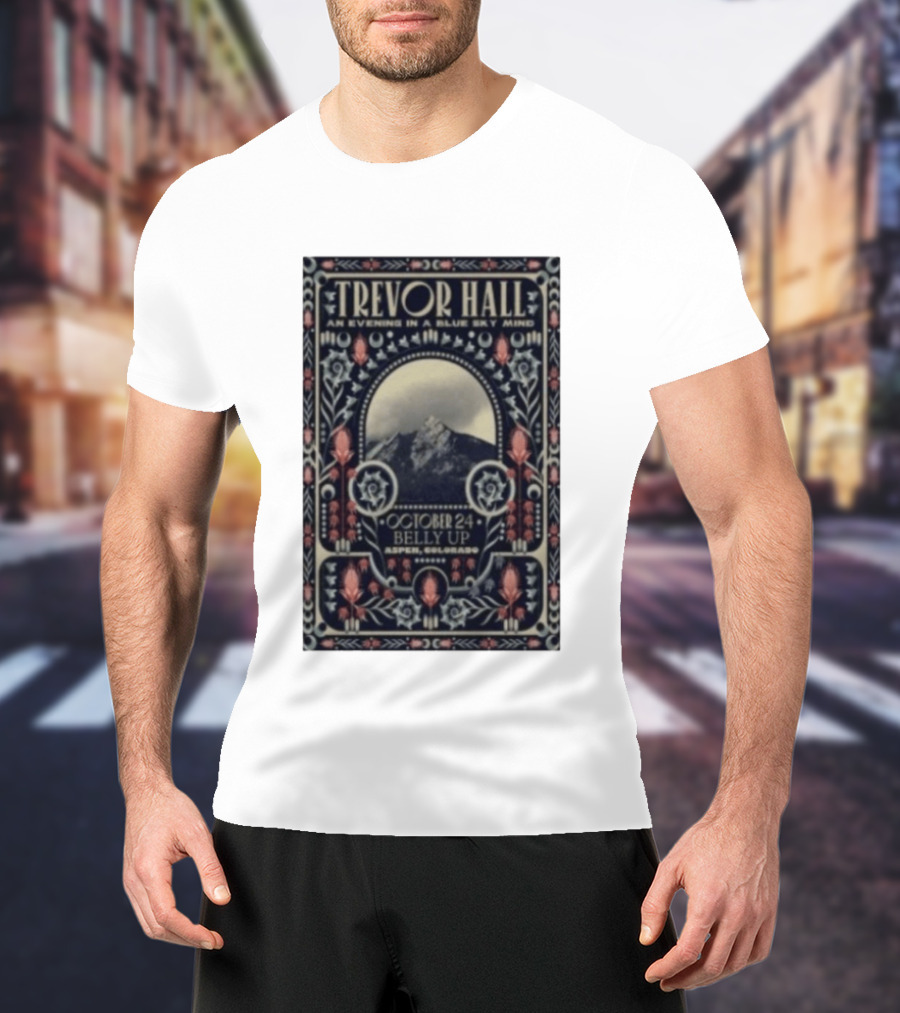Trevor Hall An Evening In A Blue Sky Mind At Belly Up Aspen Colorado October 24 2025 T-Shirt