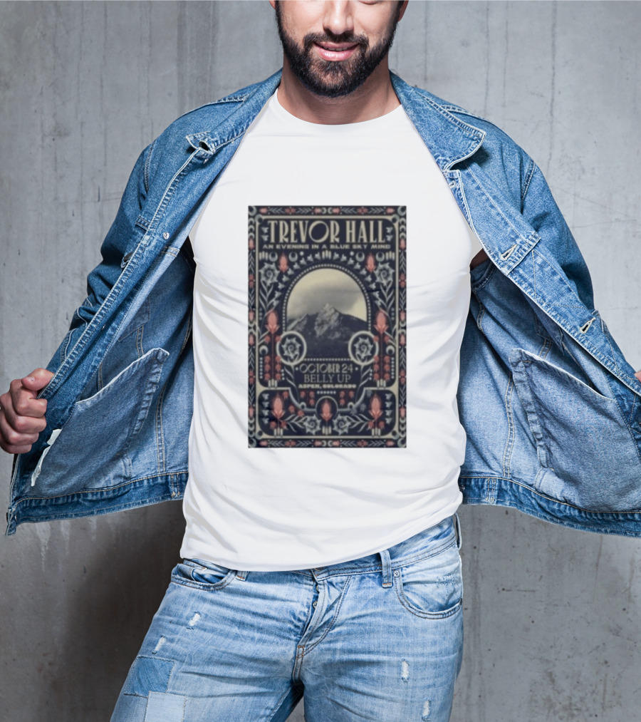Trevor Hall An Evening In A Blue Sky Mind At Belly Up Aspen Colorado October 24 2025 T-Shirt
