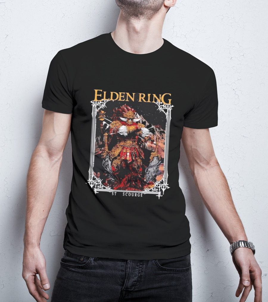 Elden Ring Starscourge Radahn FromSoftware ST Redorange T-Shirt