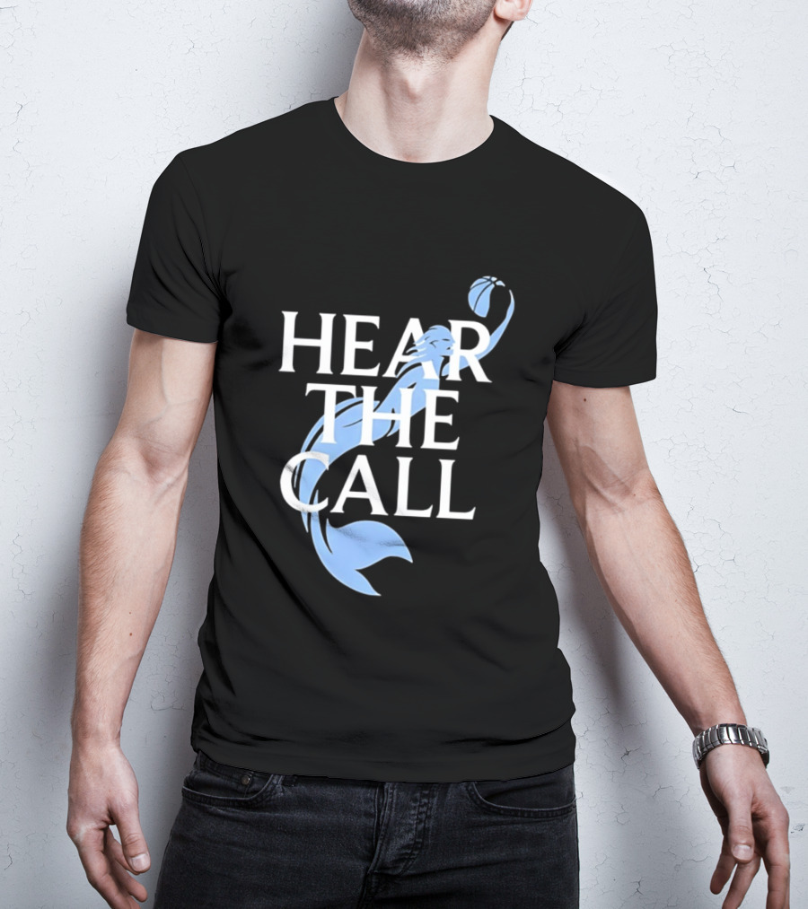 Hear The Call Mermaid Basketball Sports T-Shirt