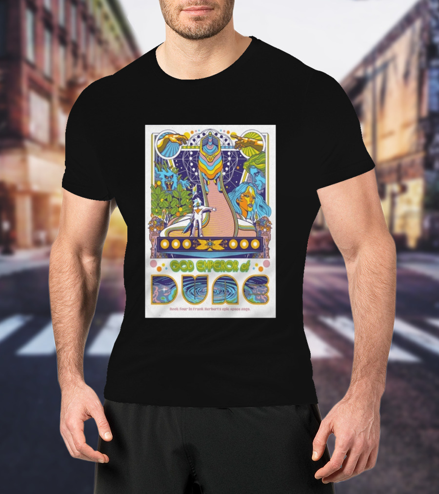 God Emperor Of Dune Book Four In Frank Herbert's Epic Space Saga T-Shirt