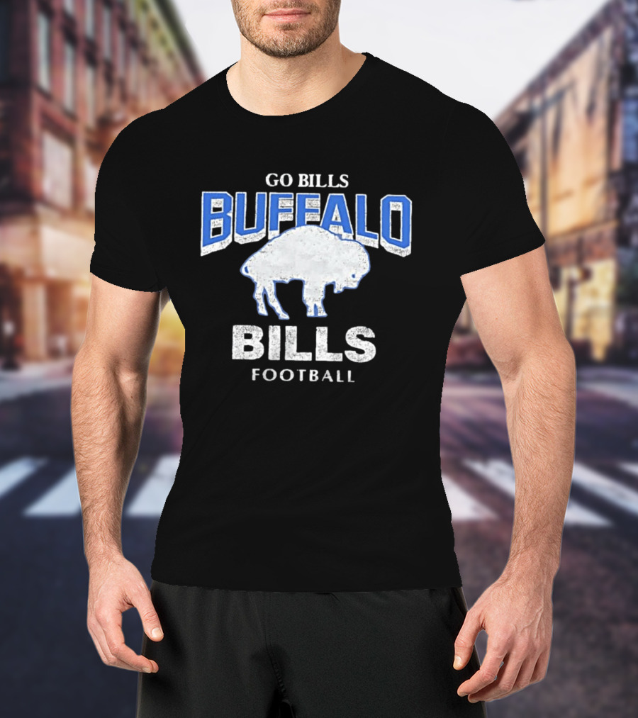 Go Bills Buffalo Bills Football History T-Shirt