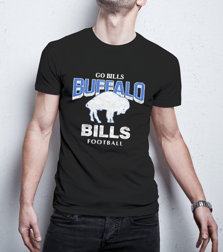 Go Bills Buffalo Bills Football History T-Shirt