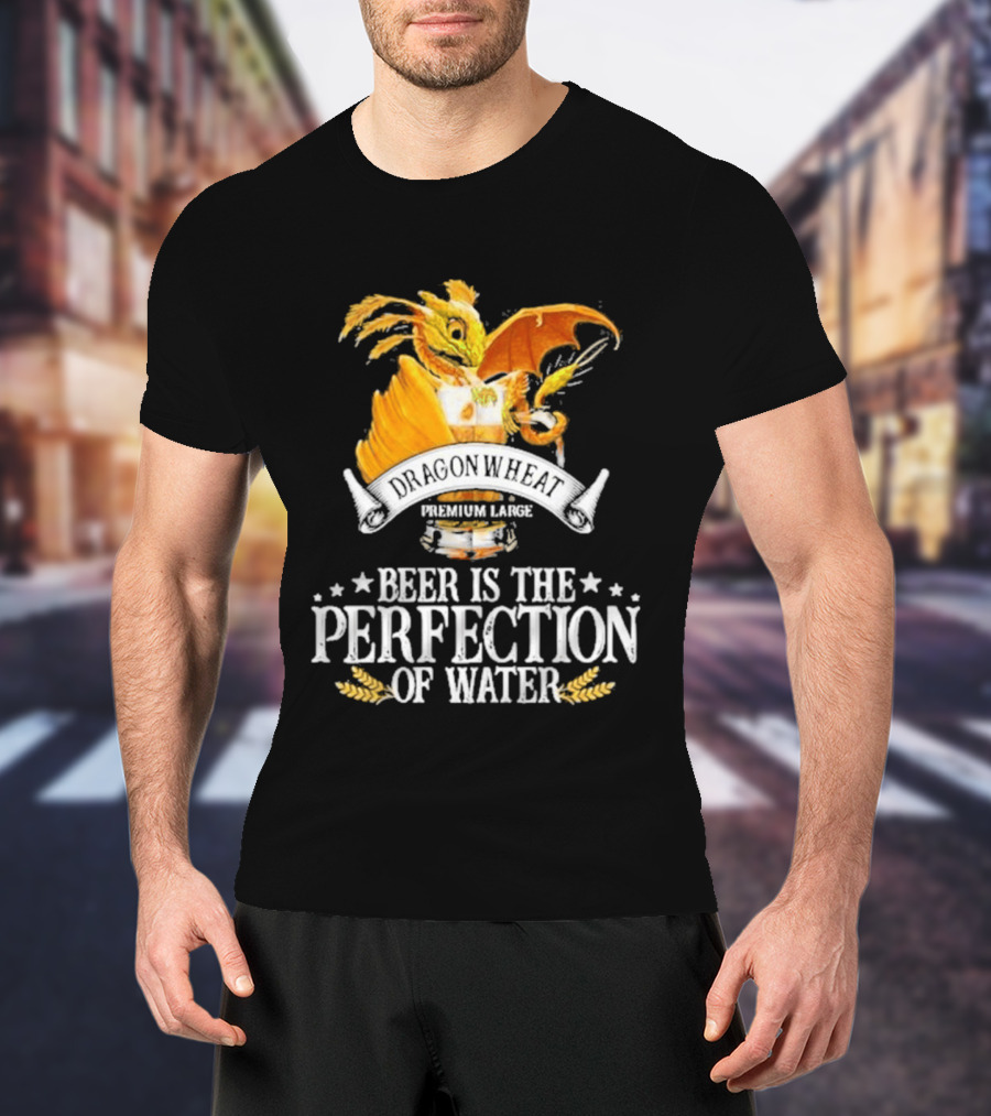 Nice Dragonwheat Premium Lager Beer Is The Perfection Of Water T-Shirt