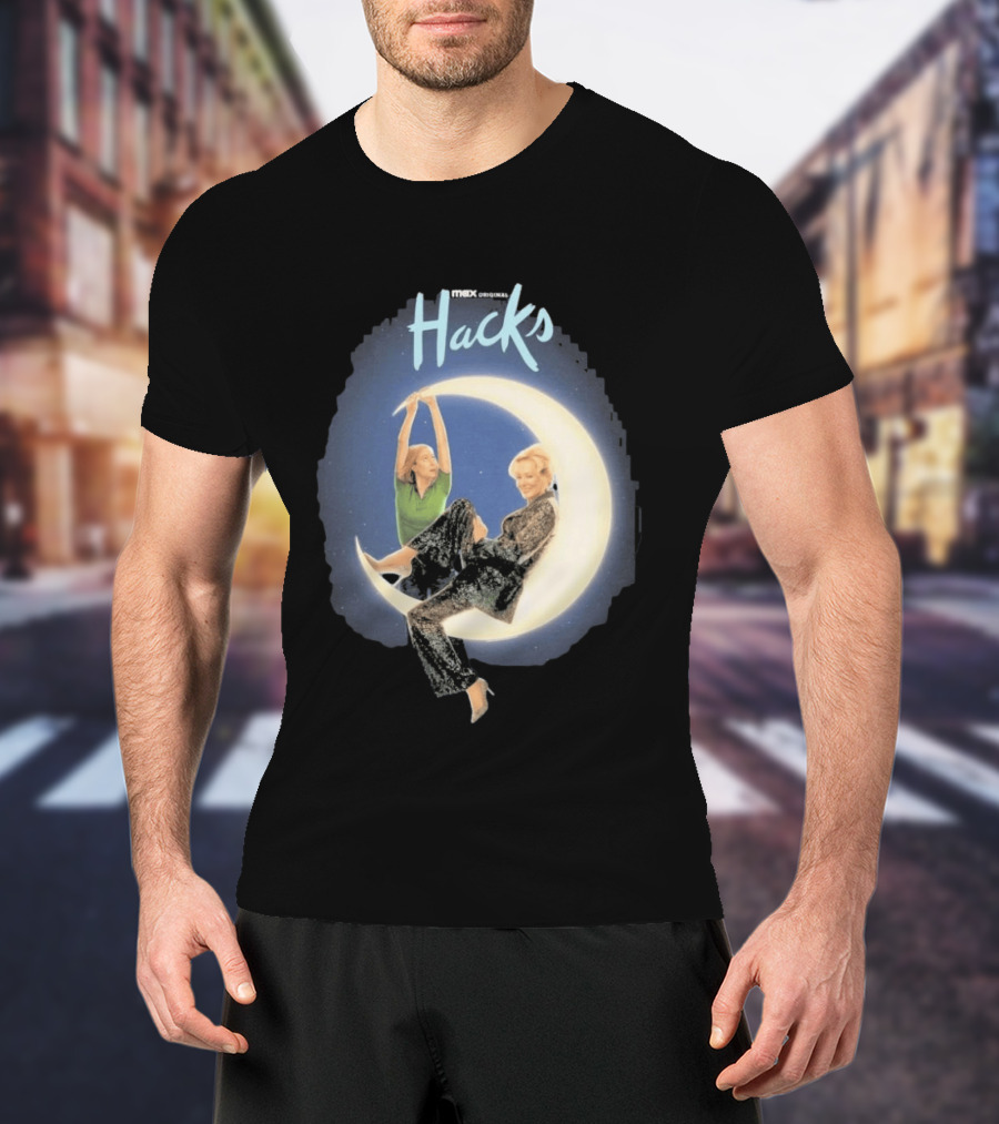 Max Original Hacks Crescent Moon Scene T-Shirt