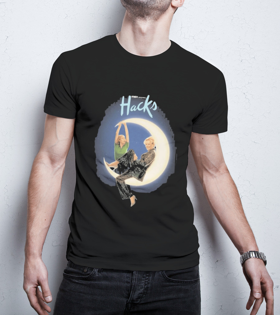 Max Original Hacks Crescent Moon Scene T-Shirt