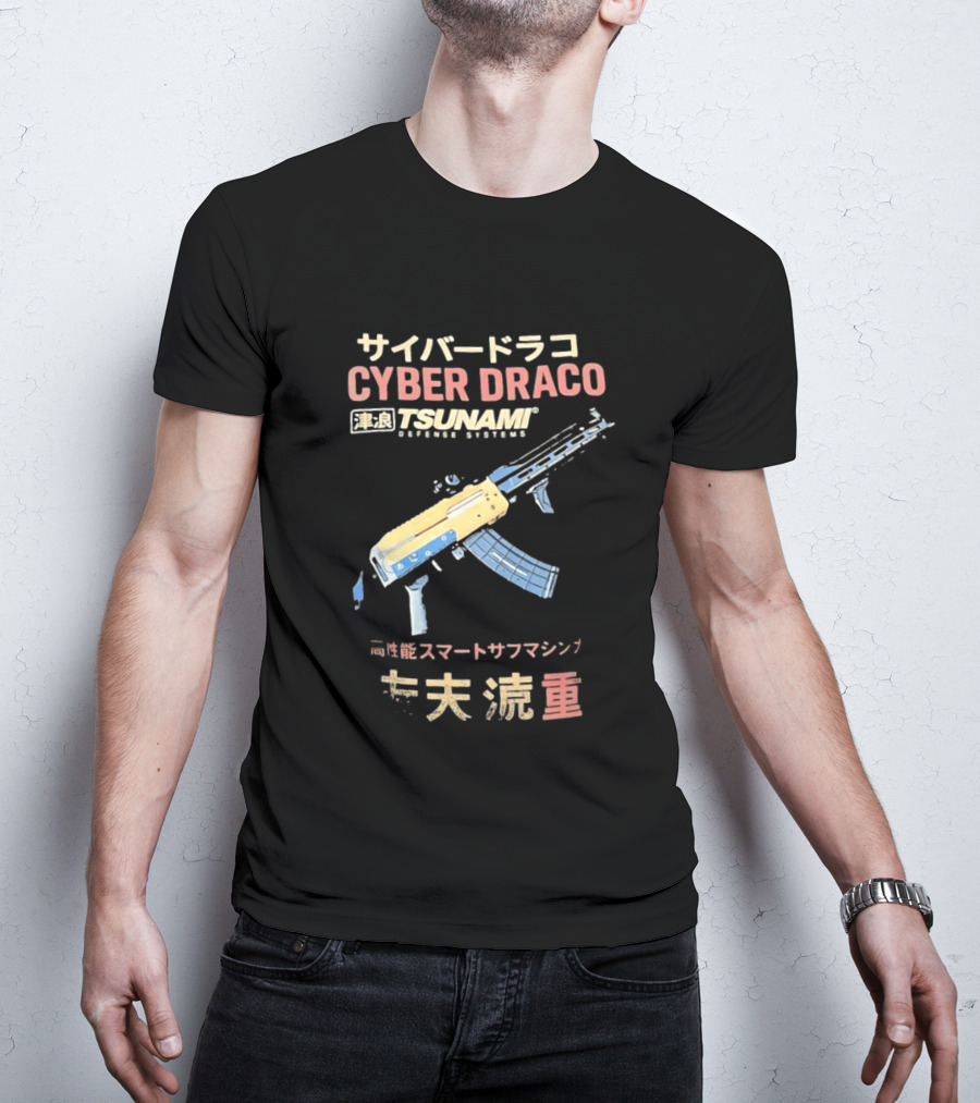 CYBER DRACO TSUNAMI Defense Systems Zastava M92 T-Shirt