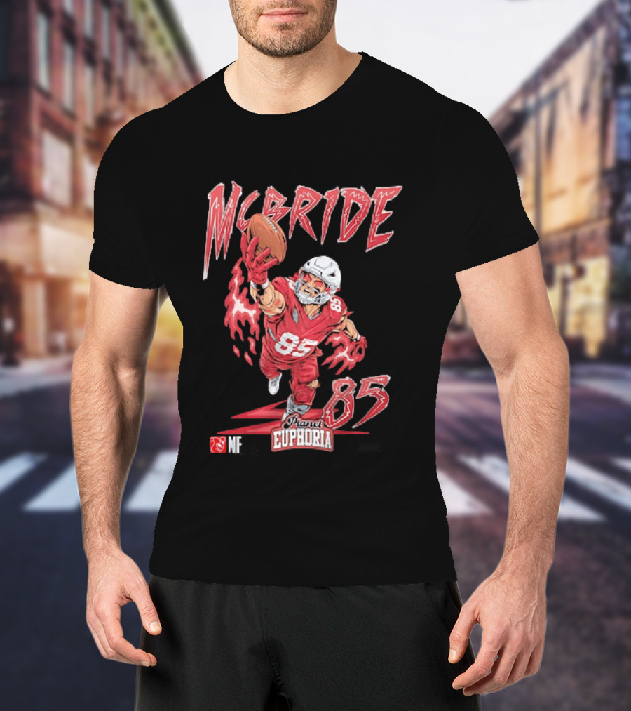 Trey McBride 85 Arizona Cardinals NFL Planet Euphoria T-Shirt